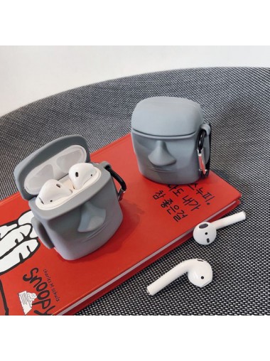 DUM DUM 石像- 矽膠 Air Pods 保護套 (Airpods 1/2)